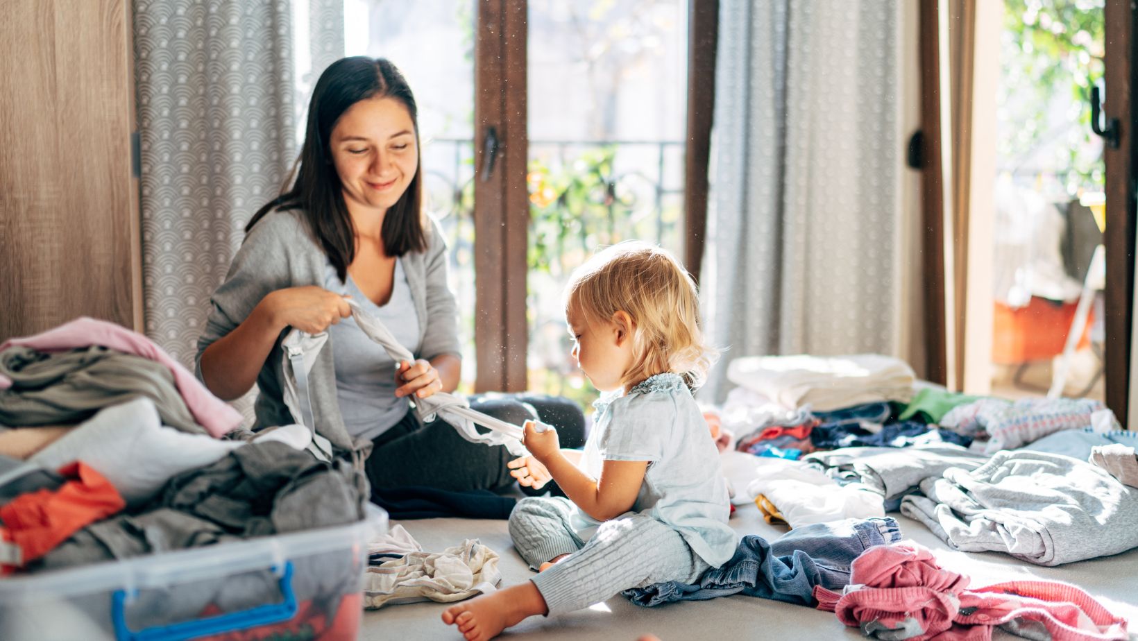 learn how to have a clean home when you have young kids